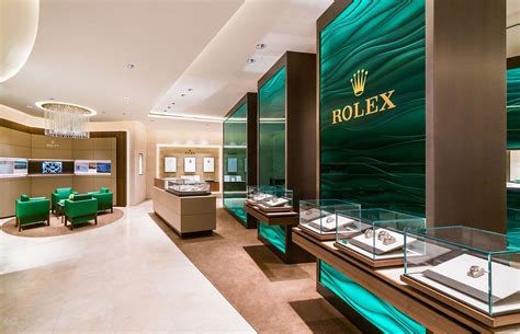 Rolex watch showroom